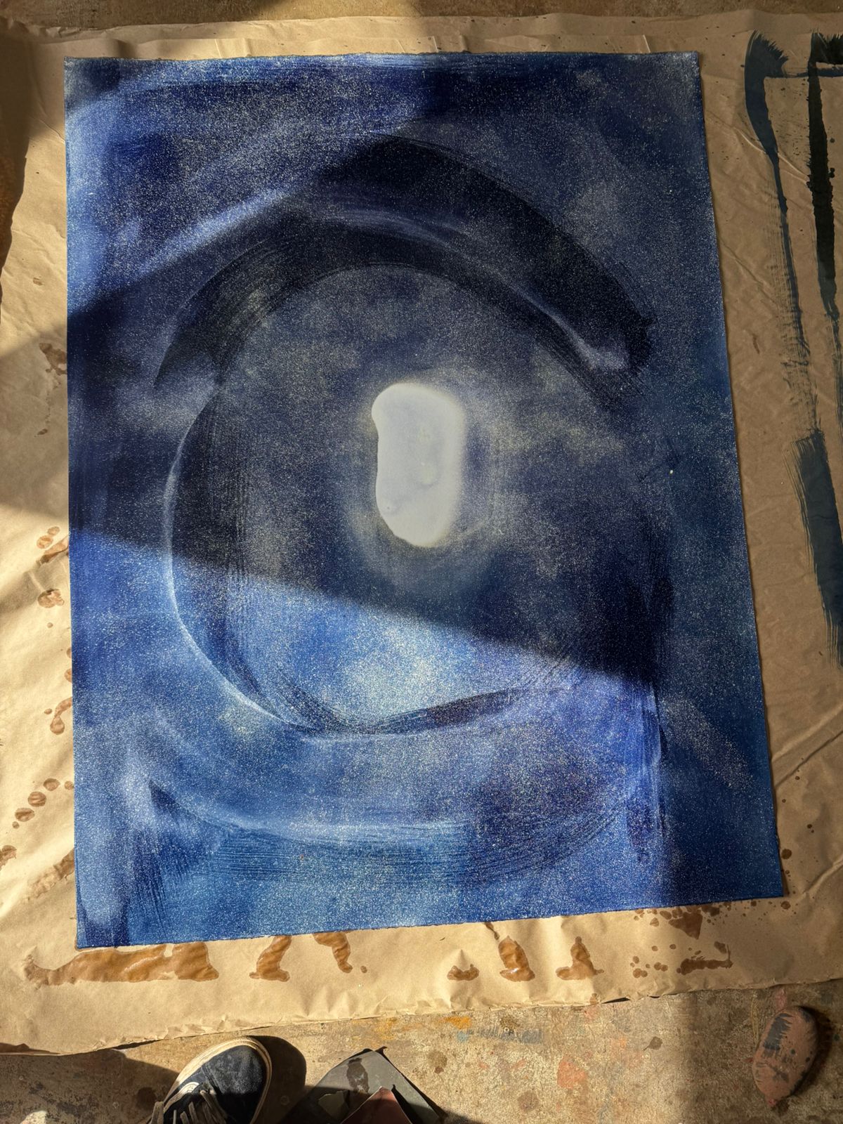 Insolation au soleil, atelier